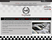 Tablet Screenshot of mojtaxi.net